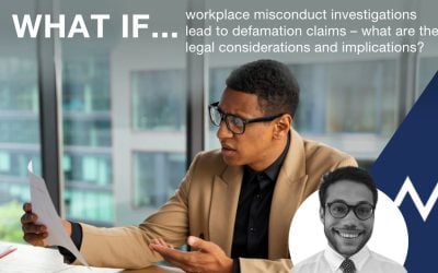 Workplace misconduct investigations lead to defamation claims